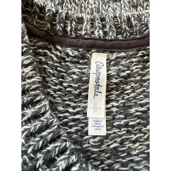 Aeropostale Gray Marled‎ Soft Sweater Size Small - Picture 3 of 4